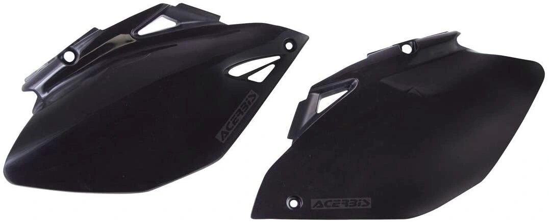 Acerbis Seitennummerplatten Schwarz Yamaha YZ 250F/450F 06 - 09 - MxProStoreParts