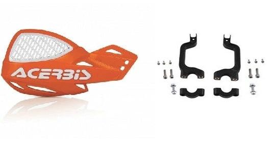 Acerbis Vented Uniko Handkappen Oranje / Wit - MxProStoreParts