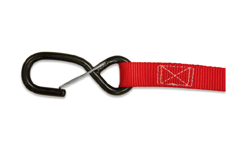 Acerbis spanbanden rood 25mm with loop