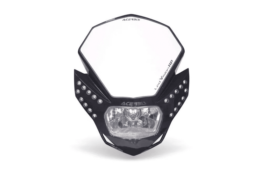 Acerbis koplamp compleet Zwart Led Vision HP - MxProStoreParts