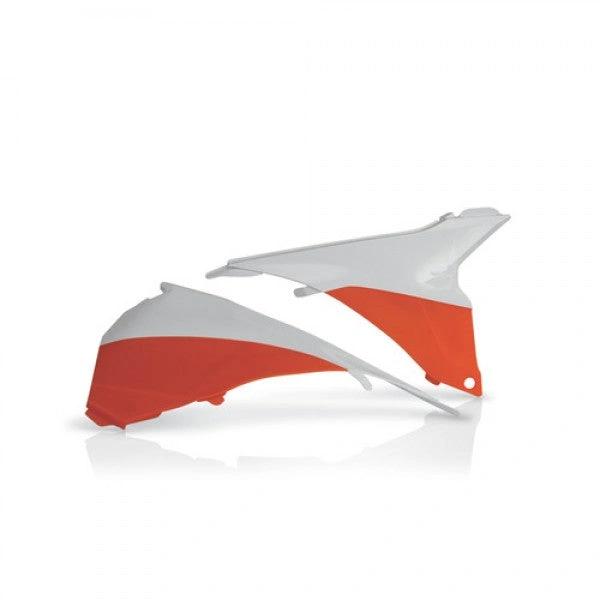 Acerbis luchtfilter kappen Oranje / Wit KTM SX 125/150 13 - 15 & SX 250 13 - 16 & SX - F 250/350/450 13 - 15 - MxProStoreParts