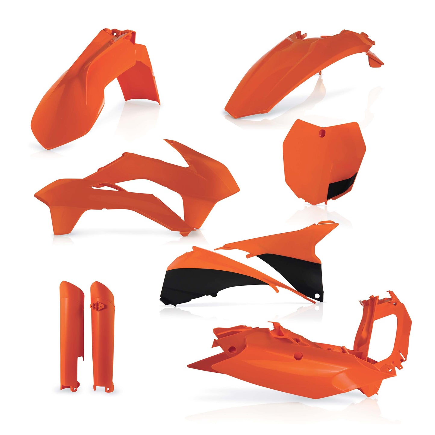 Acerbis plastic kit (full kit) Orange KTM SX/SX-F 125/150/250/350/450 13-14
