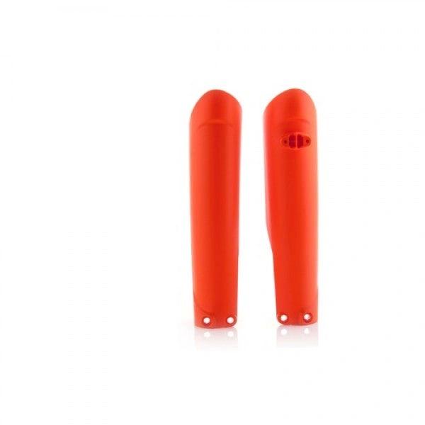 Acerbis / Cycra voorvork beschermers Oranje 2016 KTM SX 125/150/250 15 - & SX - F 250/350/450 15 - & EXC 250/300 16 - & EXC - F 250/350/450/500 16 - & Husqvarna FC/TC/FE/TE 125/250/300/350/450/501 15 - Gas EC/MC 125/250/300/350F 2021 - MxProStoreParts