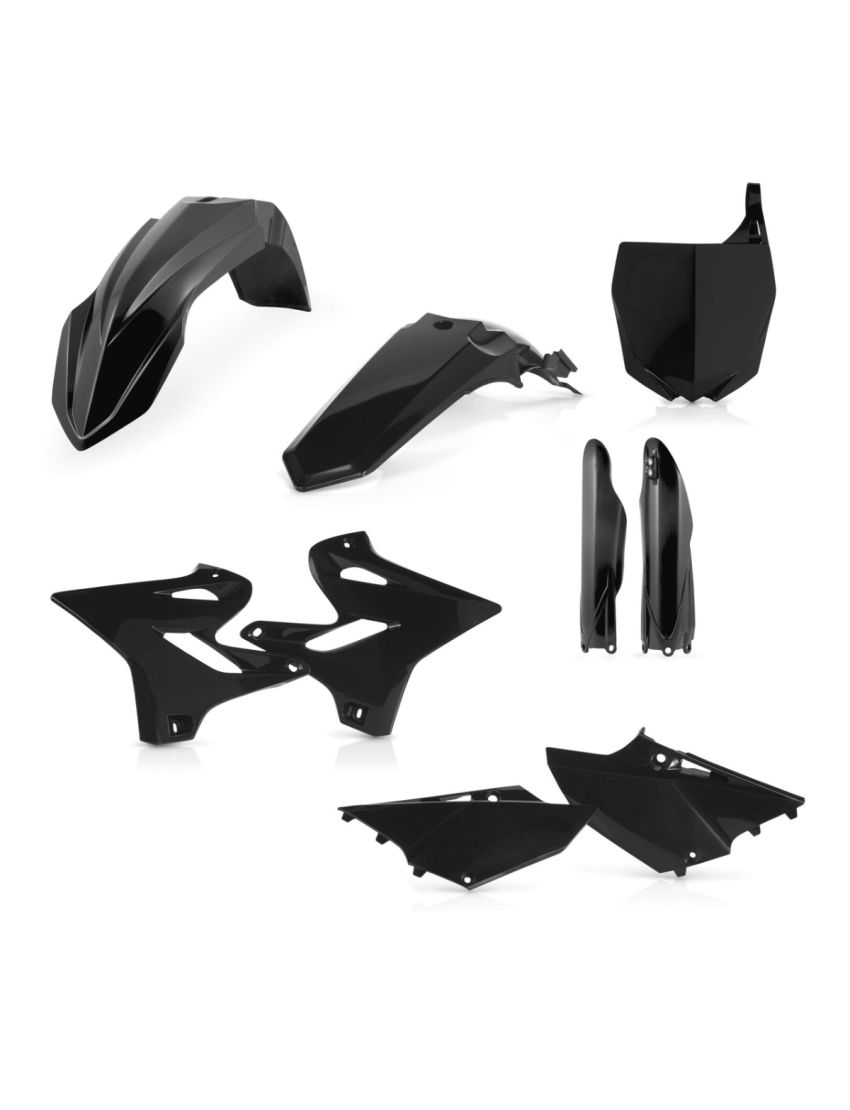 Acerbis kit de plastique noir Yamaha YZ 125/250 2015-2021 (kit complet)