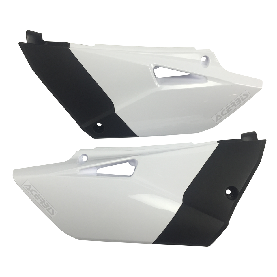 Acerbis Side Number Plates White / Black Yamaha YZ 85 2015-