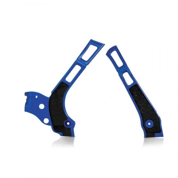 Acerbis X-Grip Rahmen-Schützer schwarz/blau für Yamaha YZ 125/250 ab 2006 und Fantic XX/XE 125 ab 2021 – MxProStoreParts