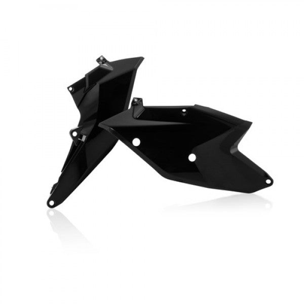 Cycra side number plates Black KTM SX 125/150/250 16-18 & SX-F 250/350/450 16-18 & EXC 250/300 17-19 & EXC-F 250/350/450/500 17-19