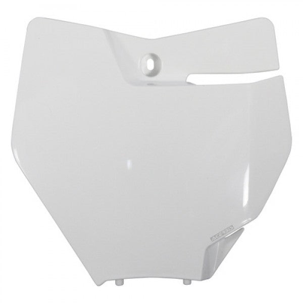 Acerbis voornummerplaat Wit KTM SX 125/150/250 16-18 & SX-F 250/350/450 16-18 - MxProStoreParts