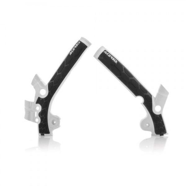Acerbis X - Grip frame beschermers wit / zwart KTM SX 85 13 - 17 & Husqvarna TC 85 14 - 17 - MxProStoreParts