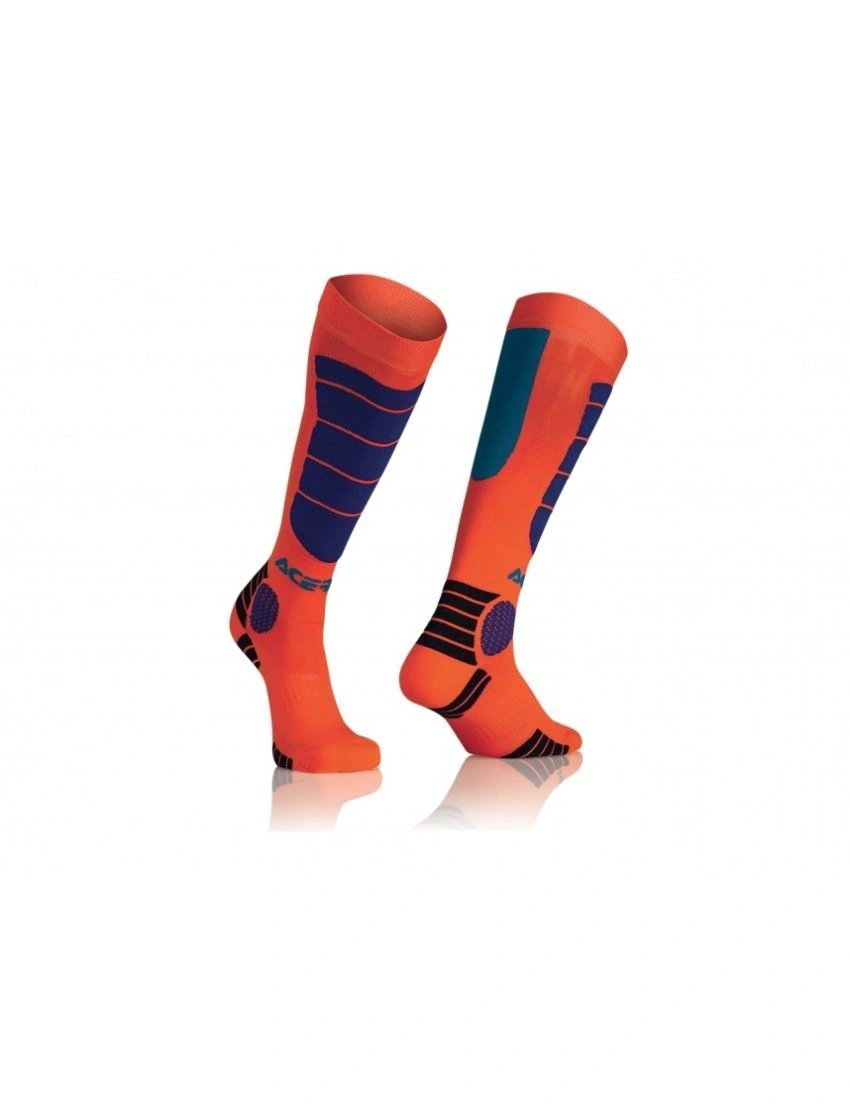 Acerbis MX Impact Kindersocken Orange / Blau - MxProStoreParts