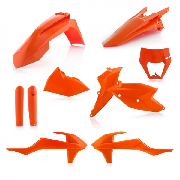 Cycra plastic kit Orange with headlight plastic KTM EXC/EXC-F 250/300/350/450/500 17-19