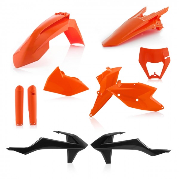 Cycra plastic kit OEM 2017 with headlight plastic KTM EXC/EXC-F 250/300/350/450/500 17-19