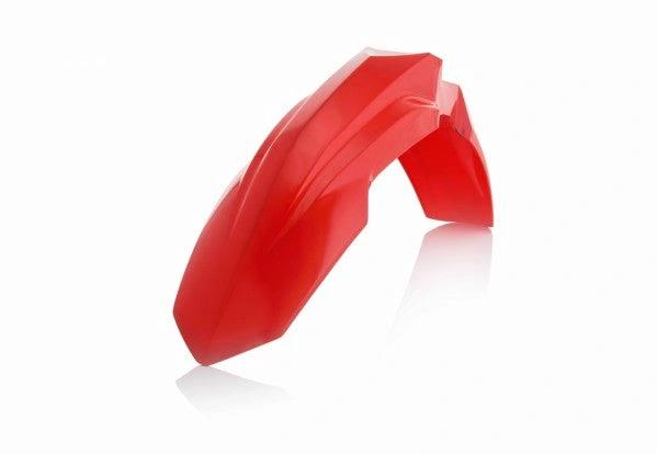 Acerbis roter Vorderer Schutzblech für Honda CRF 250R 18 - 21 & CRF 450R 17 - 20 - MxProStoreParts