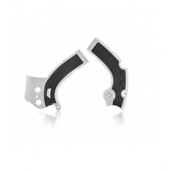 Acerbis X-Grip Rahmschützer weiß/schwarz für Yamaha YZ 250F 17-18 & YZ 450F 16-17 & WR 250F 17-19 & WR 450F 16-18 - MxProStoreParts