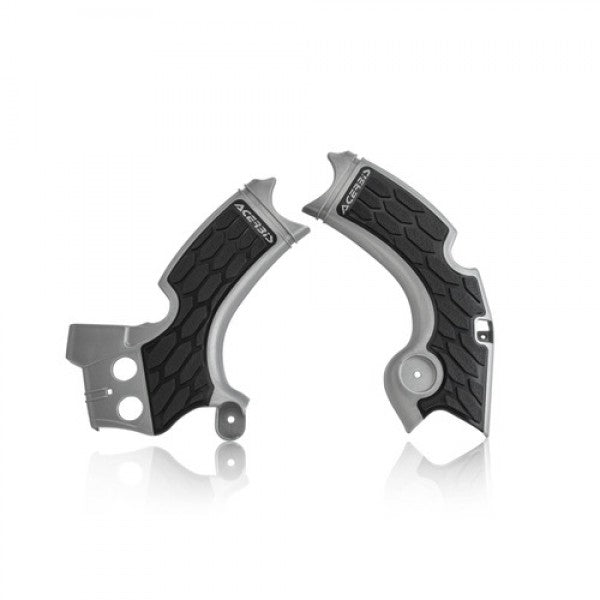 Acerbis X-Grip frame beschermers grijs / zwart Kawasaki KX 250F 15-