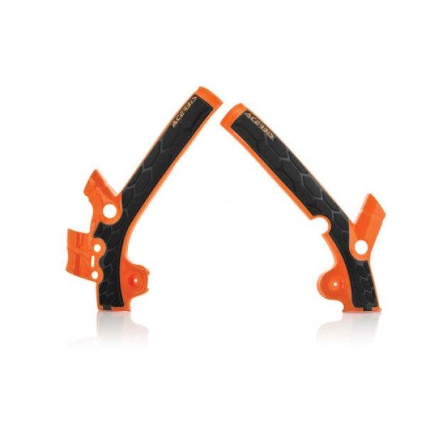 Acerbis X-Grip Rahmenschützer orange / schwarz für KTM SX 85 ab 2018 & Husqvarna TC 85 ab 2018 & Gas Gas MC 85 ab 2021 - MxProStoreParts