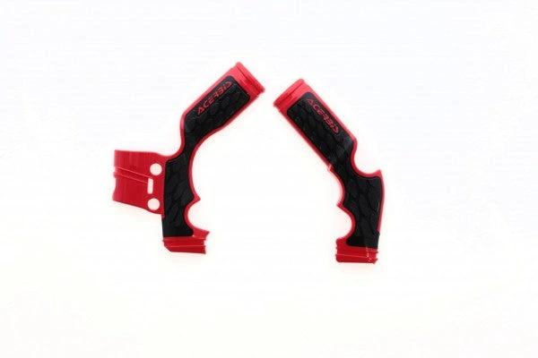Acerbis X-Grip Rahmschützer schwarz/rot für KTM SX 65 ab 2014, Husqvarna TC 65 ab 2017 und Gas Gas MC 65 ab 2021 – MxProStoreParts