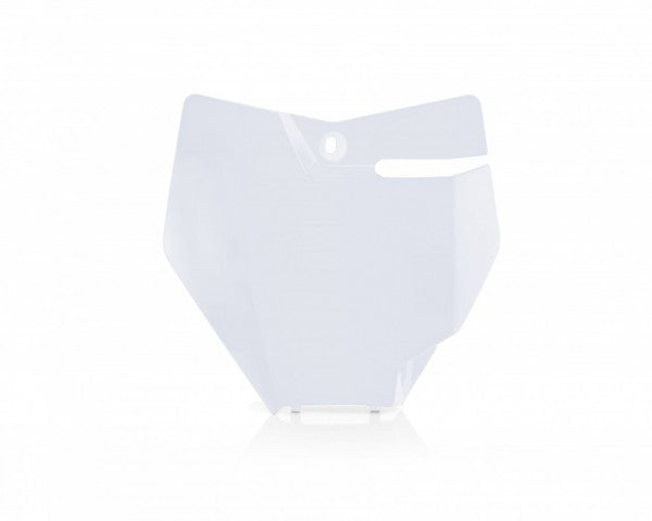 Acerbis front license plate white 2020 KTM SX 85 2018- & Gas Gas MC 85 2021