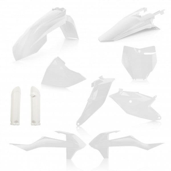 Acerbis plastic kit Wit KTM SX 85 18- & Gas Gas MC 85 2021