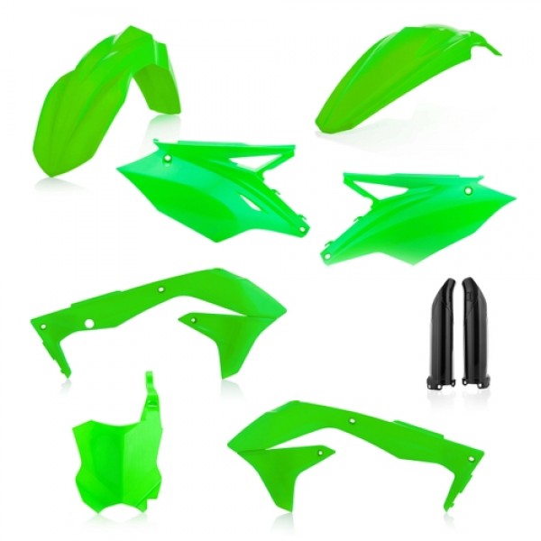 Acerbis full plastic kit Fluor Green Kawasaki KX 450F 18