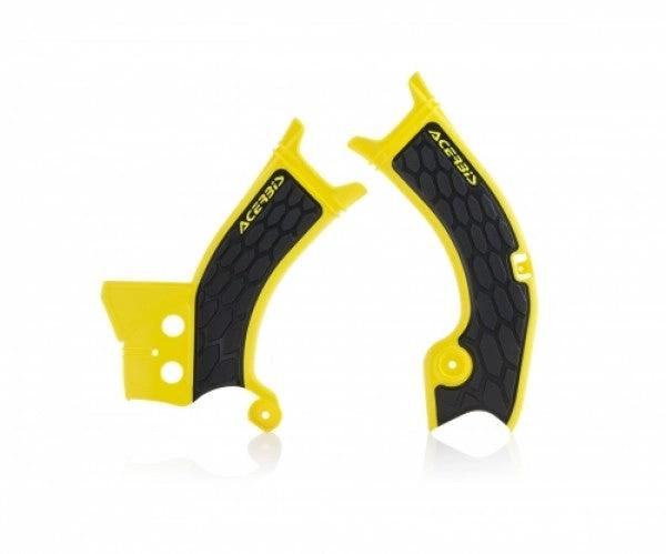 Acerbis X-Grip Rahmschützer gelb/schwarz für Suzuki RM-Z 250 19- und RM-Z 450 18- MxProStoreParts