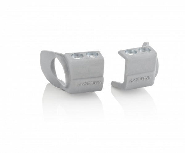 Acerbis voorpoot beschermer zilver Honda CRF 09- & Kawasaki KX-F 09-