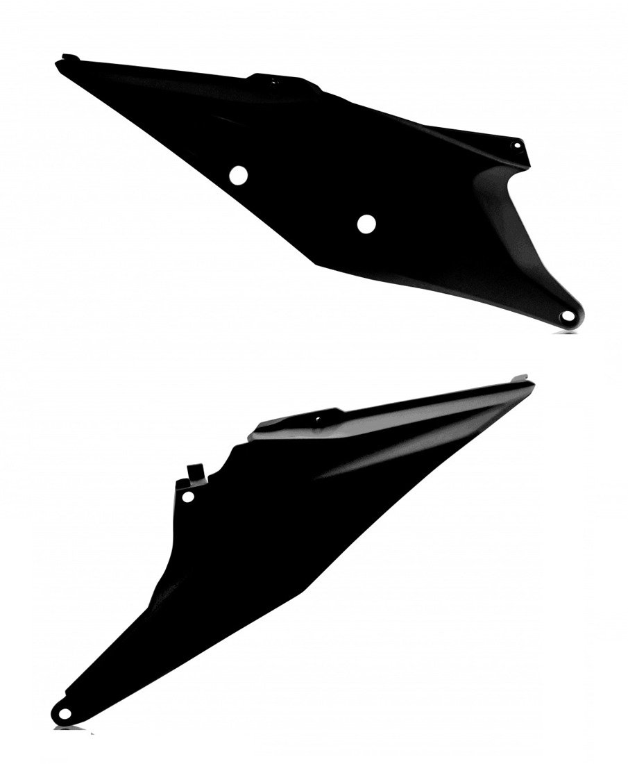 Cycra Side Number Plates Black KTM SX/SX-F 125/150/250/350/450 19-22 & EXC/EXC-F 150/250/300/350/450/500 20-