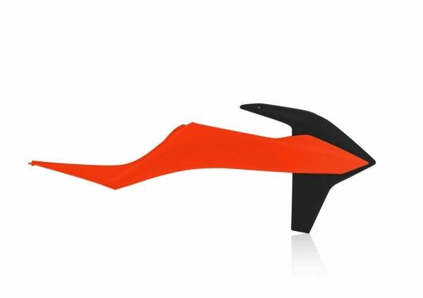 Cycra Radiatorkappen Orange / Schwarz KTM SX 125/150/250 19 - & SX-F 250/350/450 19 - & EXC 250/300 20 - & EXC-F 250/350/450/500 20 - MxProStoreParts