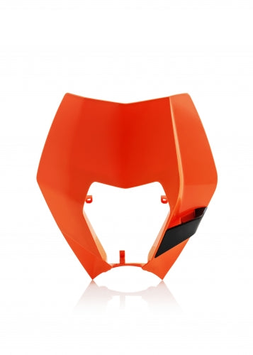 Acerbis headlight plastic Orange KTM EXC 125/200/250/300/400/450/500 08-13 & EXC-F 250/350 08-13
