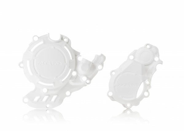 Acerbis X-Power motorblok beschermers Wit Gas Gas MC 250F 2021 & Husqvarna FC 250/350 2016- & KTM SX-F 250/350 2016-