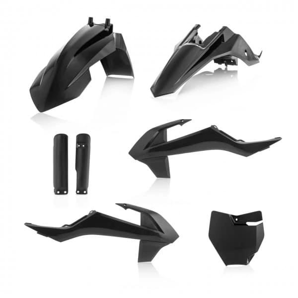 Acerbis Kunststoff-Set schwarz für KTM SX 65 19-23 und Gas Gas MC 65 2021 (volles Set) - MxProStoreParts