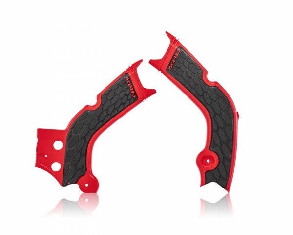 Acerbis X - Grip frame beschermers rood / zwart Honda CRF 450R/RX 19 - MxProStoreParts