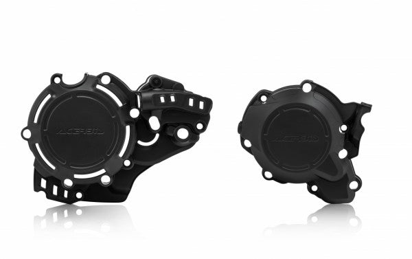 Acerbis X-Power motorblok beschermers Zwart KTM SX 250 2019- & EXC 250/300 TPI 2020- & Husqvarna TC 250 2019- & TE 250i/300i 2020-