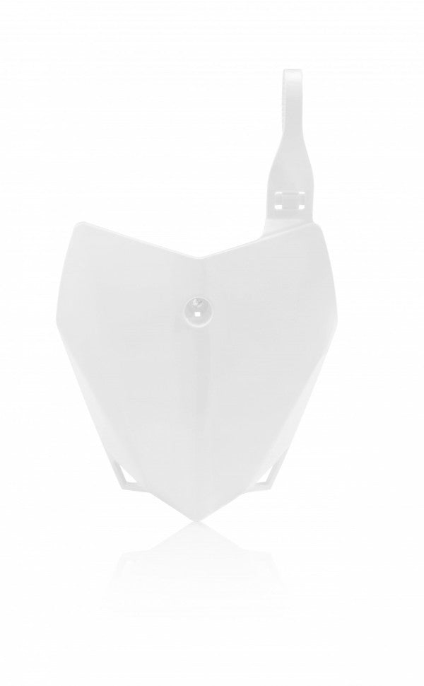 Acerbis front license plate white Kawasaki KLX 110 2010-2025