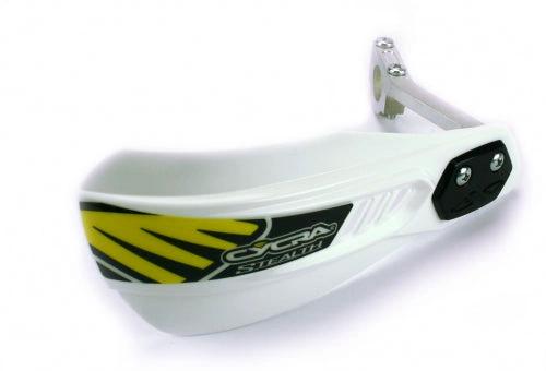 Cycra Stealth MX Aluminium Handkappen Weiss - MxProStoreParts