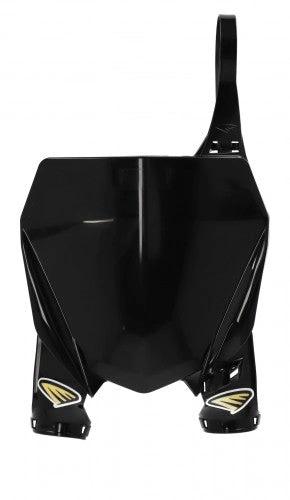 Cycra Stadium voornummerplaat Zwart Yamaha YZ 250F 2019 - 2023 & YZ 450F 2018 - 2022 & Fantic XX/XXF 125/250/450 2021 - 2023 - MxProStoreParts