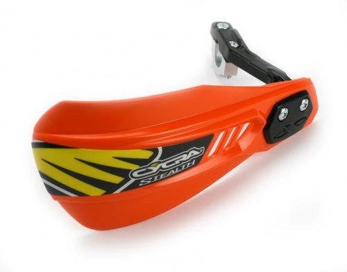 Cycra Stealth MX Legierungsgriffkappen Orange - MxProStoreParts