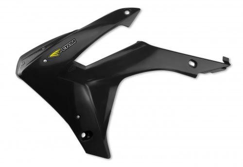 Cycra Powerflow Radiatorkappen EDGE Schwarz Honda CRF 250R 2014 - 2017 & CRF 450R 2013 - 2016 - MxProStoreParts