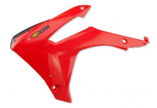 Cycra Powerflow Kühlerdeckel EDGE Rot für Honda CRF 250R 2014–2017 & CRF 450R 2013–2016 – MxProStoreParts
