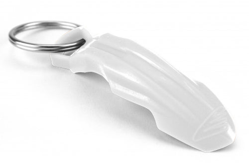 Cycra front fender key ring white