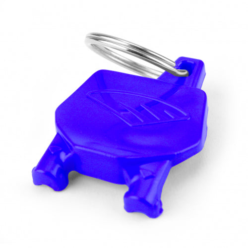 Cycra voornummerplaat sleutelhanger Blauw