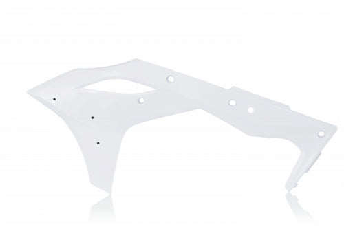 Cycra Powerflow Radiator Covers White Kawasaki KX 250F 2017-2020