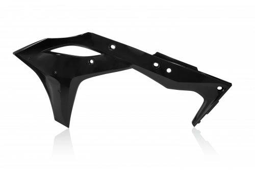 Cycra Powerflow Radiator Kappen Zwart Kawasaki KX 250F 2017 - 2020 - MxProStoreParts
