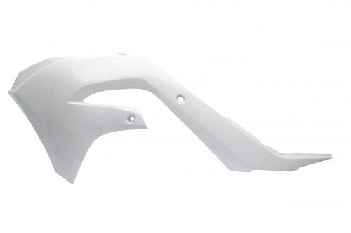 Cycra Powerflow Radiatorkappen Weiß für Kawasaki KX 250F 2021 – 2023 & KX 450F 2019 – 2023 – MxProStoreParts