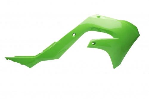 Cycra Powerflow Kühlerkappen Grün Kawasaki KX 250F 2021 - 2023 & KX 450F 2019 - 2023 - MxProStoreParts