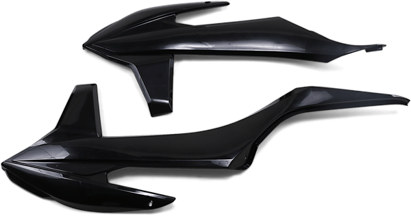 Cycra Powerflow Radiator Kappen Zwart KTM SX 125/150/250 2019 - 2022 & SX - F 250/350/450 2019 - 2022 & EXC 250/300 20 - & EXC - F 250/350/450/500 20 - MxProStoreParts
