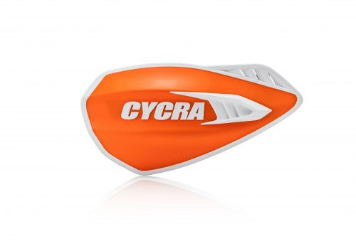 Cycra Cyclone Open handguards Orange/White (with mounting set)