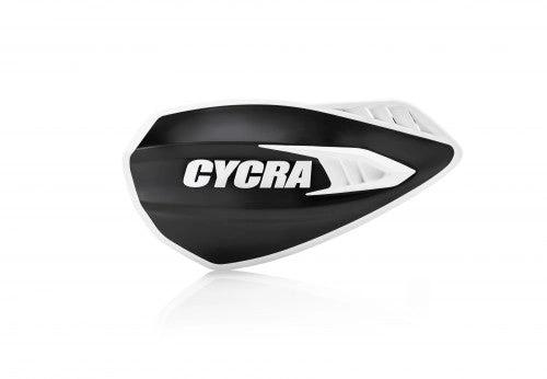 Cycra Cyclone Open Handkappen Schwarz / Weiß ( mit Montagesatz ) - MxProStoreParts