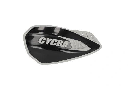 Cycra Cyclone Offene Handprotektoren Schwarz / Grau (mit Montagesatz) - MxProStoreParts