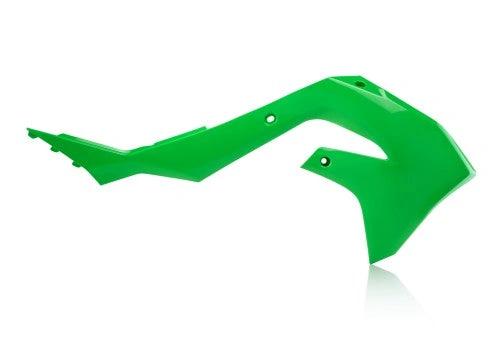 Cycra Radiator Kappen Groen Kawasaki KX 250F 2021 - 2023 & KX 450F 2019 - 2023 & KX 250X 2021 - 2024 & KX 300X 2024 & KX 450X 2021 - 2023 - MxProStoreParts